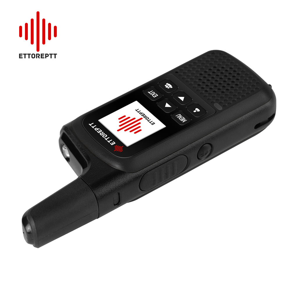 Radio POC ETTOREPTT ET-G300 4G LTE con 1 Año de Servicio Incluido