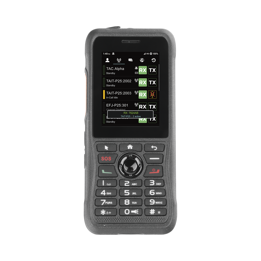 Radio POC ETTOREPTT NXPOC-130 4G con GPS, Pantalla Táctil y 1 Año de Servicio