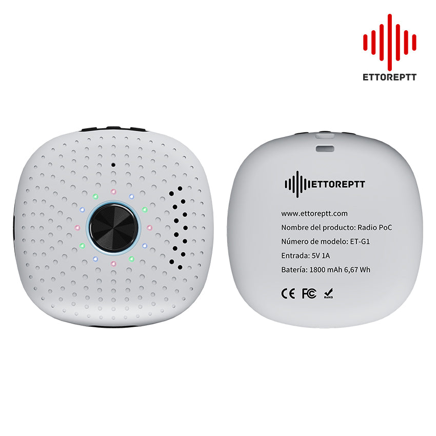 RADIO POC ET-G1 ETTOREPTT TODO INCLUIDO 1 AÑO