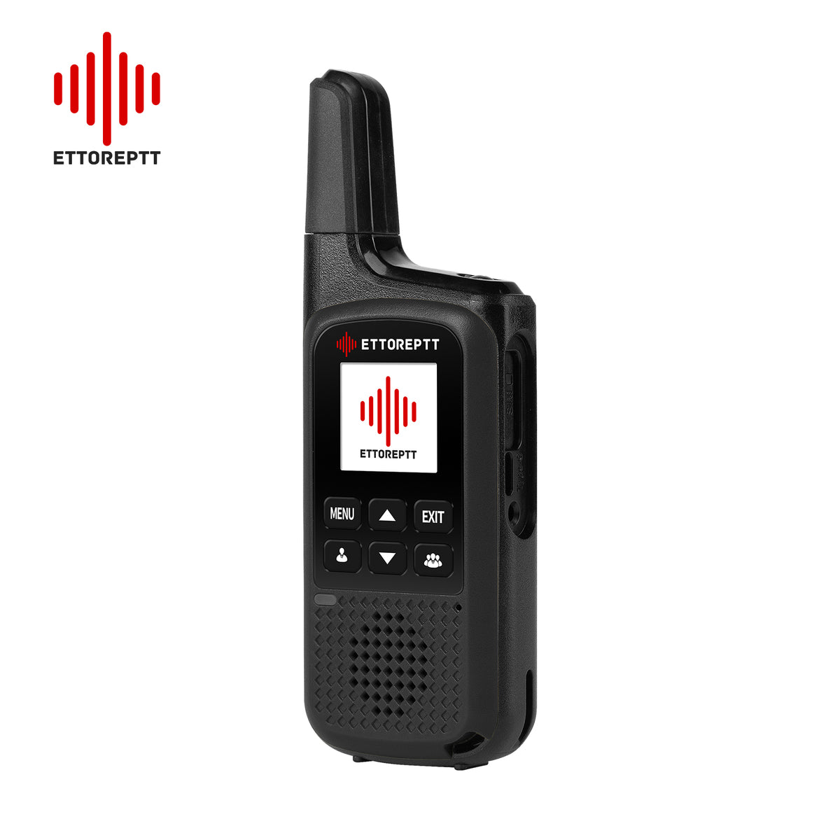 Radio POC ETTOREPTT ET-G300 4G LTE con 1 Año de Servicio Incluido