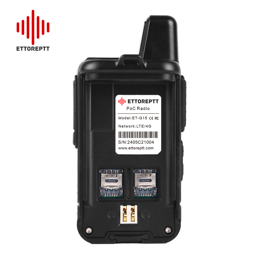 RADIO POC ETTOREPTT ET-G15 CON 1 AÑO TODO PAGADO