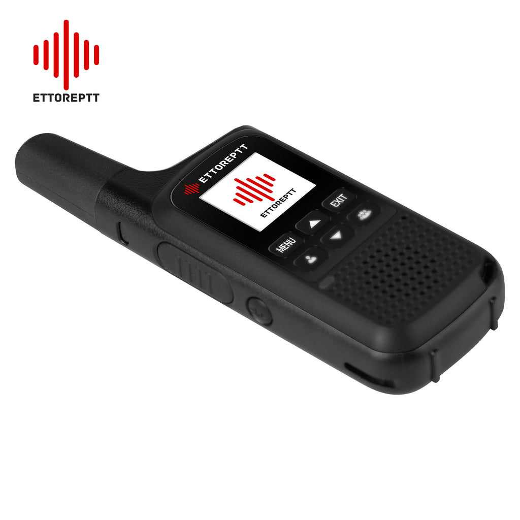 Radio POC ETTOREPTT ET-G300 4G LTE con 1 Año de Servicio Incluido