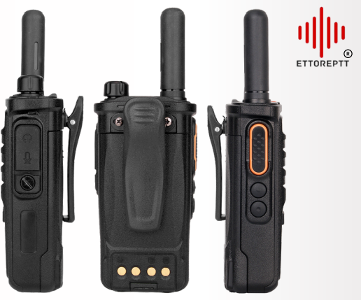 Radio POC ETTOREPTT G718A 4G Profesional con 1 Año de Servicio Incluido