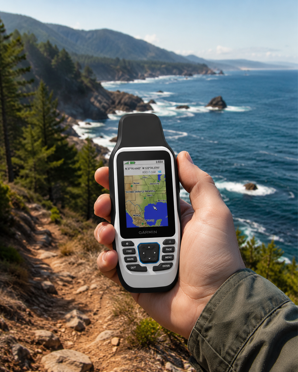 Garmin GPSMAP® 79 – GPS Portátil Marino Robusto con Brújula de 3 Ejes y Hasta 19 Horas de Autonomía