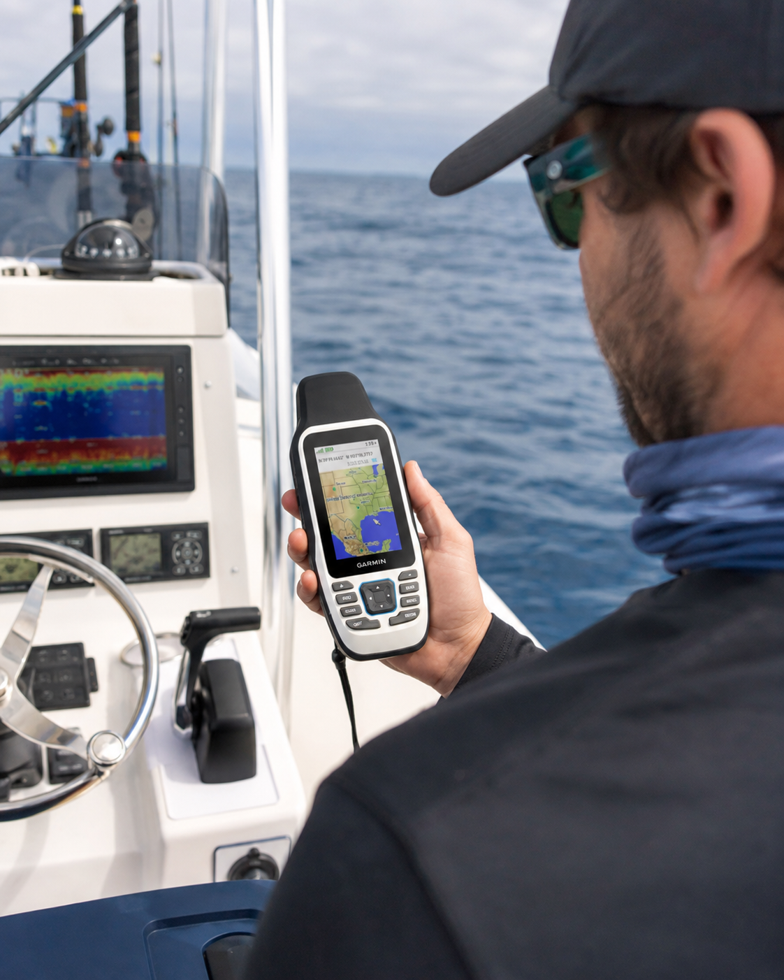 Garmin GPSMAP® 79 – GPS Portátil Marino Robusto con Brújula de 3 Ejes y Hasta 19 Horas de Autonomía