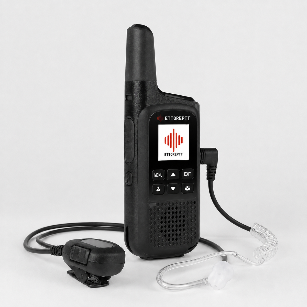 Radio POC ETTOREPTT ET-G300 4G LTE con 1 Año de Servicio Incluido