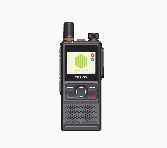 Radio POC TELOX-TE320 Profesional 4G LTE, GPS, IP67 y 1 Año de Servicio