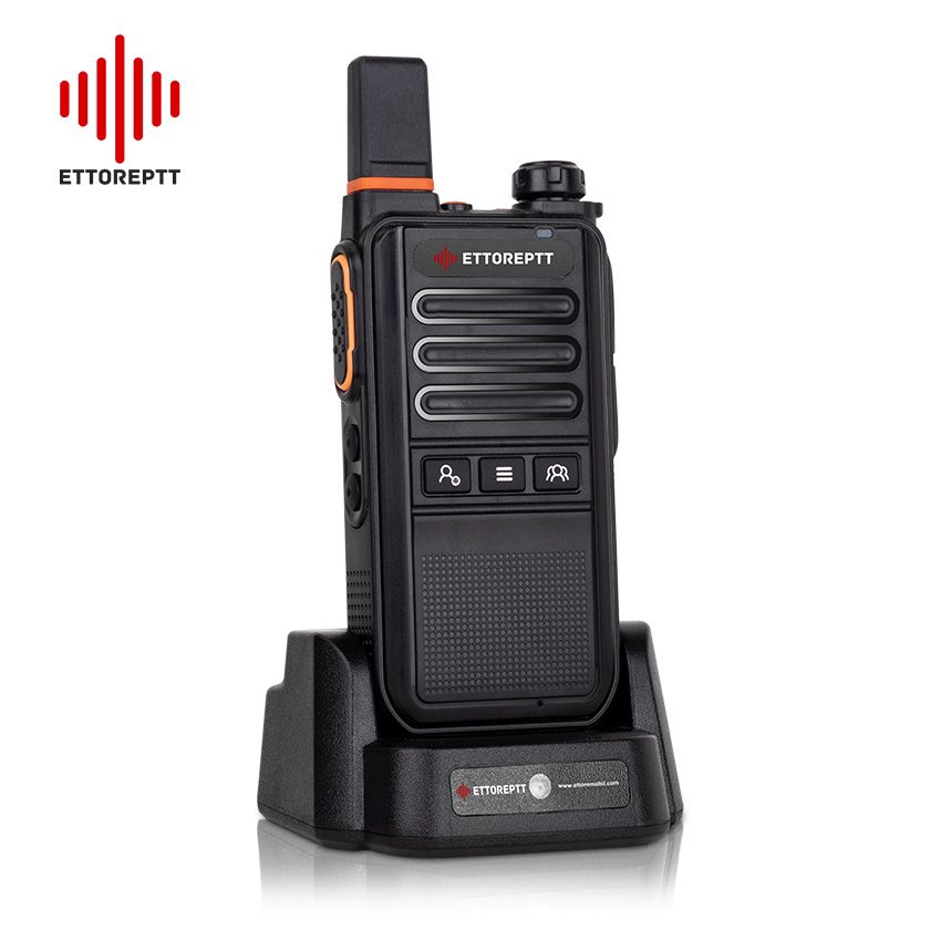 Radio POC ETTOREPTT G810A 4G Profesional con GPS, SOS y 1 Año de Servicio