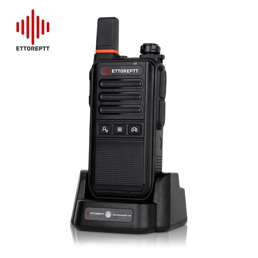 Radio POC ETTOREPTT G810A 4G Profesional con GPS, SOS y 1 Año de Servicio