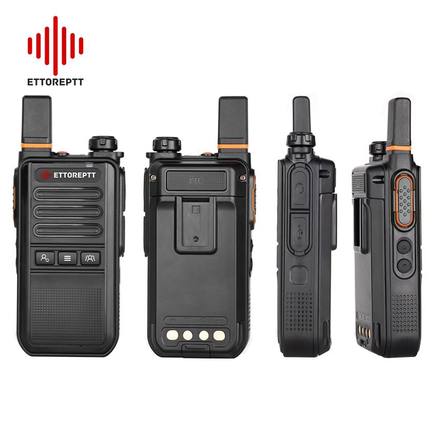 Radio POC ETTOREPTT G810A 4G Profesional con GPS, SOS y 1 Año de Servicio