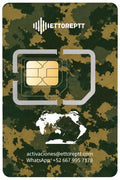 SIM Card ETTOREPT RED con Paquetes de Datos para Radios PoC y Equipos Android