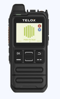Radio POC TELOX-MT100 4G/LTE Profesional con todo incluido 1 Año de Servicio