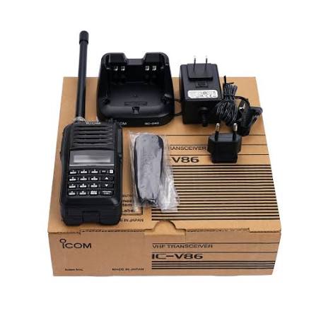 Radio ICOM IC-V86 Portátil VHF para Radioaficionados llamado 2 metros