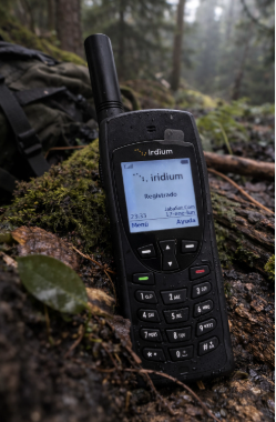 Telefono Satelital IRIDIUM 9555, Cobertura Totalmente Mundial